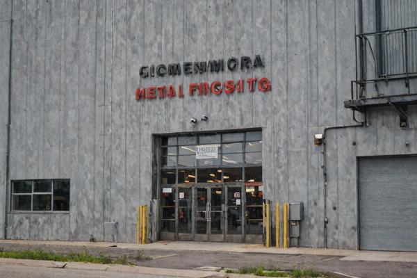 Modern metal finishing facility with professional equipment